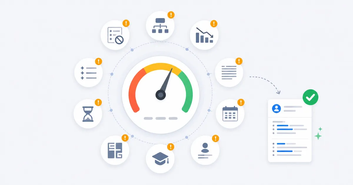 10 CV Mistakes That Tank Your Match Score